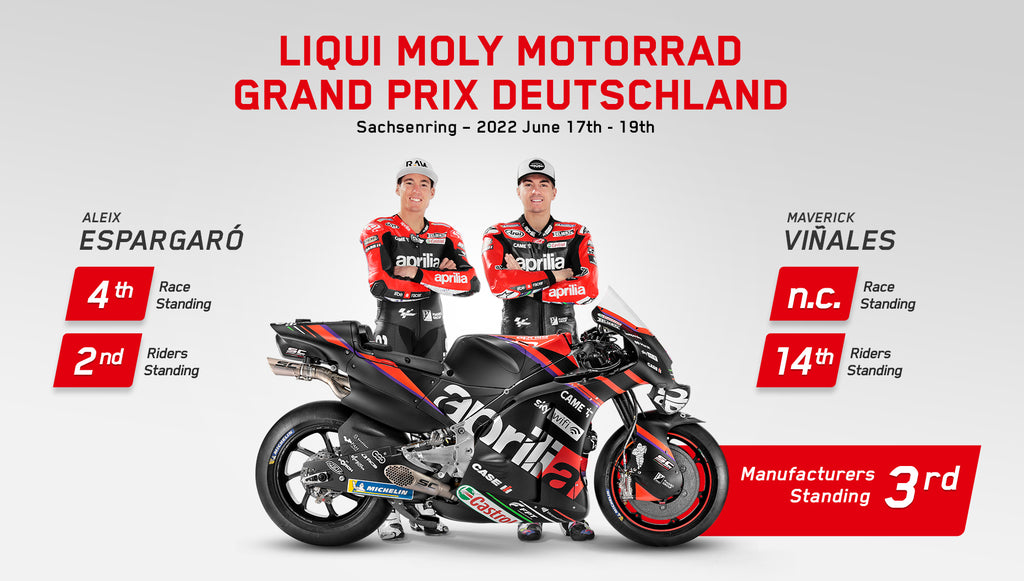 Aleix fourth at a sizzling Sachsenring