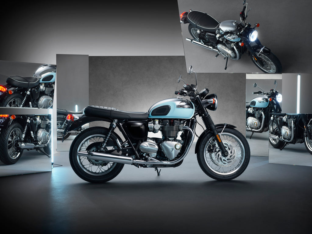 Triumph T120 Special Chrome Edition Here Now!