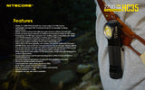 NITECORE L-SHAPED HEADLAMP TORCH