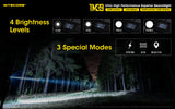 NITECORE TM39 5200 LUMEN LONG THROW RECHARGEABLE TORCH + ADAPTOR