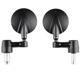 Revolution Bar End Mirrors Tarmac CNC - Pair