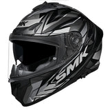 SMK TYPHOON RIVAL  - Matte Black Grey - MA26