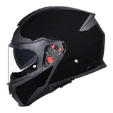 SMK Gullwing System Helmet - Gloss Black - GL200