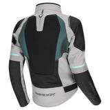 Dririder Air-Ride Pro Womens Jacket Grey Black Teal