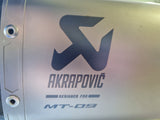 Akrapovic Titanium Full System for Yamaha MT-09