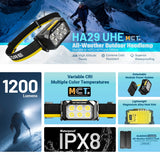 NITECORE 1200 LUMEN USB RECHARGEABLE LED HEADLAMP TORCH