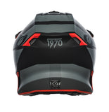 O'Neal 10SRS COMPACT Helmet - Grey/Red Matt
