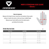 DRIRIDER Size Chart - Mens Gloves