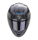 Scorpion EXO-R1 EVO CARBON AIR RALLY - Black/Chameleon