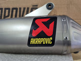 YZ250F YZ250FX WR250 Akrapovic Complete Exhaust System S-Y2MET16-CIBNTA YAMAHA