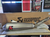 YZ250F YZ250FX WR250 Akrapovic Complete Exhaust System S-Y2MET16-CIBNTA YAMAHA