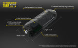 NITECORE TUBE V2 LED KEY CHAIN TORCH BLACK
