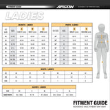 ARGON Fitment Guide - Ladies