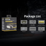 NITECORE 3000 LUMEN USB RECHARGEABLE LED HEADLAMP TORCH