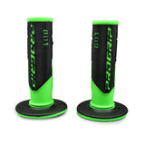 Progrip PG801 MX Grips - Black/Fluro Green PG801GN
