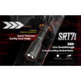 NITECORE SRT7GI 3000 LUMEN USB RECHARGEABLE TACTICAL TORCH 580 METERS THROW