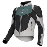 Dririder Air-Ride Pro Womens Jacket Grey Black Teal