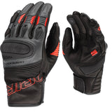 Dririder Torque Short Cuff Gloves - Black Grey Red