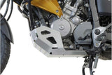 BASH PLATE SW MOTECH SILVER HONDA XL700V TRANSALP 07-12
