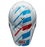 Bell MOTO-9S FLEX Banshee Gloss White/Red
