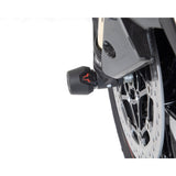 FRONT AXLE SLIDER KIT SW MOTECH TRIUMPH TIGER XC XCA XCX XR XRT XRX SPEED TRIPLE R RS S YAMAHA XT700