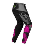 O'Neal Girls ELEMENT Roller Pant - Black/Pink