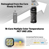 NITECORE TUP 1200 LUMEN RECHARGEABLE EDC TORCH BLACK