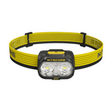 NITECORE 800 LUMEN USB RECHARGEABLE LED HEADLAMP TORCH YELLOW