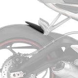 Hugger Extension Matte Black Triumph Street Triple 765 RS 17- R&G