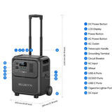BLUETTI ELITE320 PORTABLE POWER STATION | 1800W 3200WH