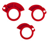HANDLEBAR GRIPS RTECH R20 LOCK ON GREY BETA 125RR 200RR 250RR 300RR 350RR 390RR 430RR 450RR 480RR