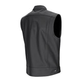 ARGON Vice Leather Vest - Black