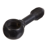 Whites Brake - 11mm (7/16) Banjo - Straight - Steel Black