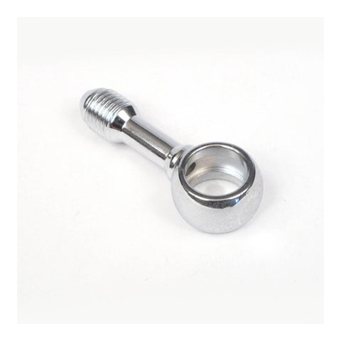 Whites Brake - 11mm (7/16) Banjo - Straight - Chrome Steel