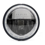 Denali M4 LED Passing Lamp Modules (PR) 4.5 Round - Black Chrome