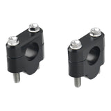 Zeta Bar Rise Kit - Height 19mm, 22.2mm Bar - Black