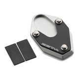 Zeta Side Stand Extender Black/Silver Suzuki V-Strom250 '17-, 1000 '14-