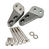 Zeta Armor TC-Mount Front - CNC Aluminium - With Bolts