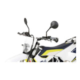 Zeta Pro Armor Bended Hand Guard - Titanium Colour