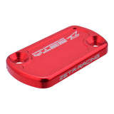 Zeta Clutch Reservoir Cover Honda CRF450R '21-, Kawasaki KX250 '21- Red