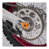 Zeta Rear Axle Block KTM SX/SXF- '12, 85SX,EXC Orange