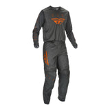 Fly Racing F-16 Youth Pant - Grey / Orange