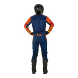Fly Racing Kinetic Wave Pant - Navy / Orange