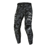 Fly Racing Kinetic Special Edition Tactic Pant - Black / Grey Camo
