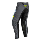 FLY Racing Kinetic Prix Pants - Ice Grey / Charcoal / Hi-Vis