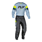 FLY Racing Kinetic Prix Pants - Ice Grey / Charcoal / Hi-Vis
