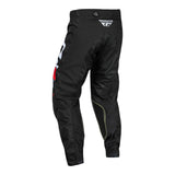 FLY Racing Youth Kinetic Prix Pants - Red / White / Grey
