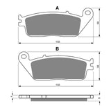 GOLDfren Brake Pads - S3 Sintered Sports