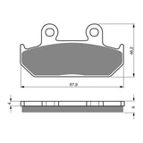 GOLDfren Brake Pads - S3 Sintered Sports