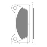 GOLDfren Brake Pads - S3 Sintered Sports